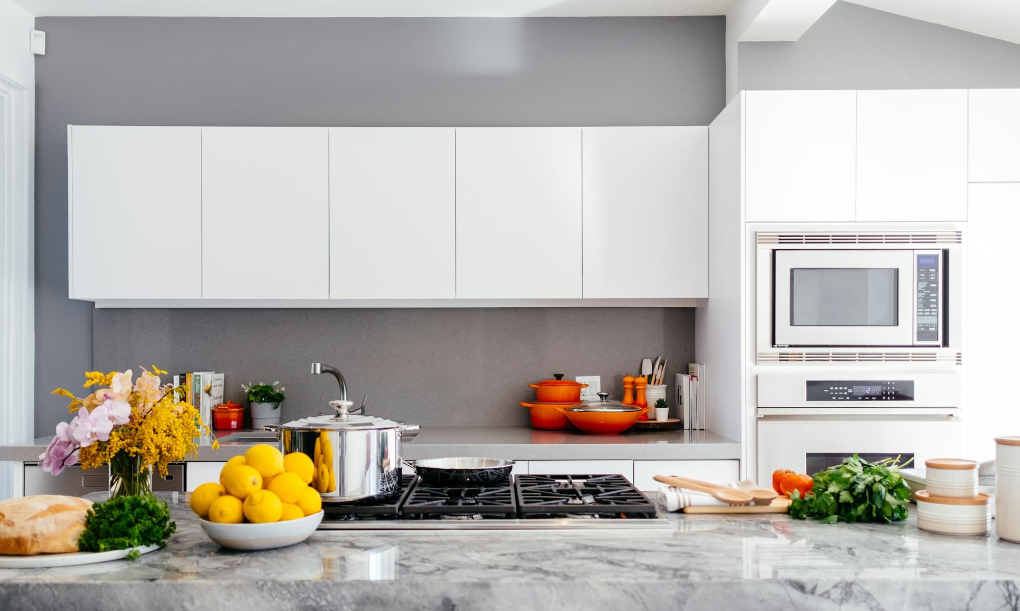 A bright, well-equipped kitchen where young people practise cooking and household skills